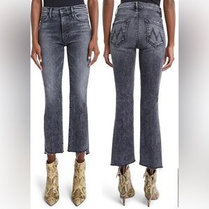 NEW! MOTHER THE INSIDER CROP STEP FRAY JEANS | SIZE 29